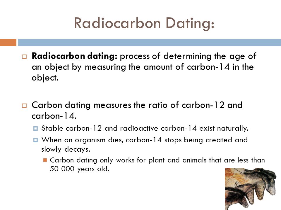 Carbon dating oldest object