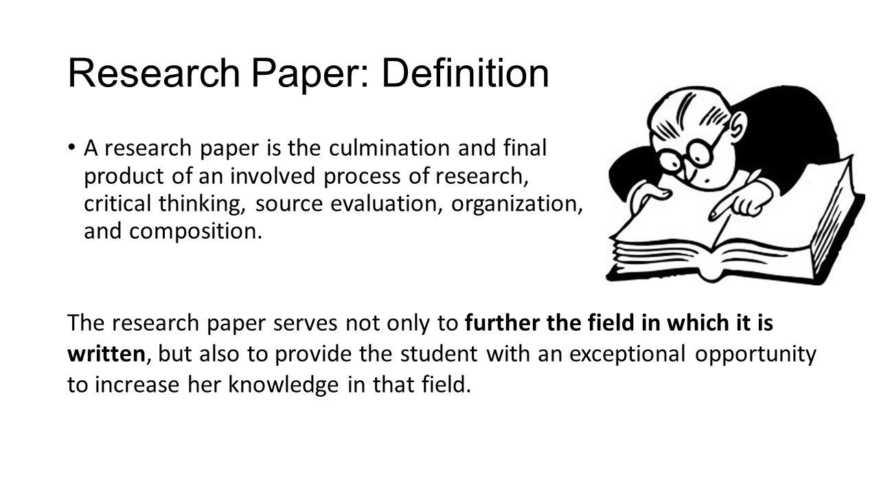 Writing the Research Paper: Part 1 Senior Projects ppt download