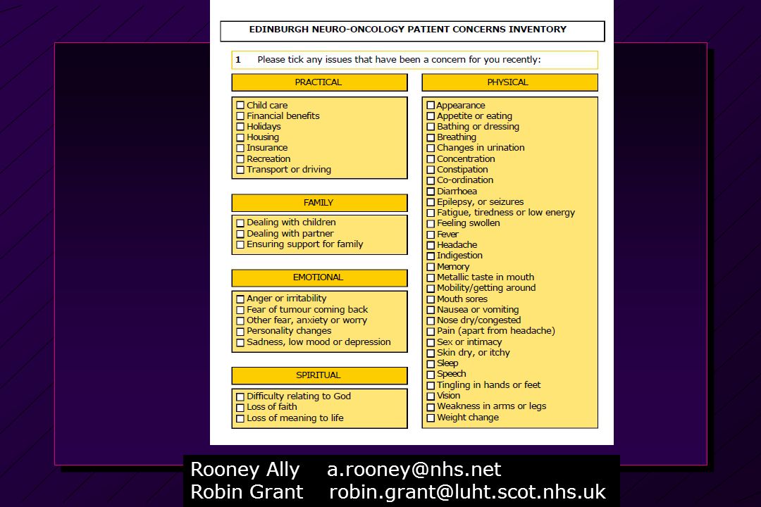 Patient Concerns Inventory 7 th November 2013 PCI – national and international collaborations. -  ppt download