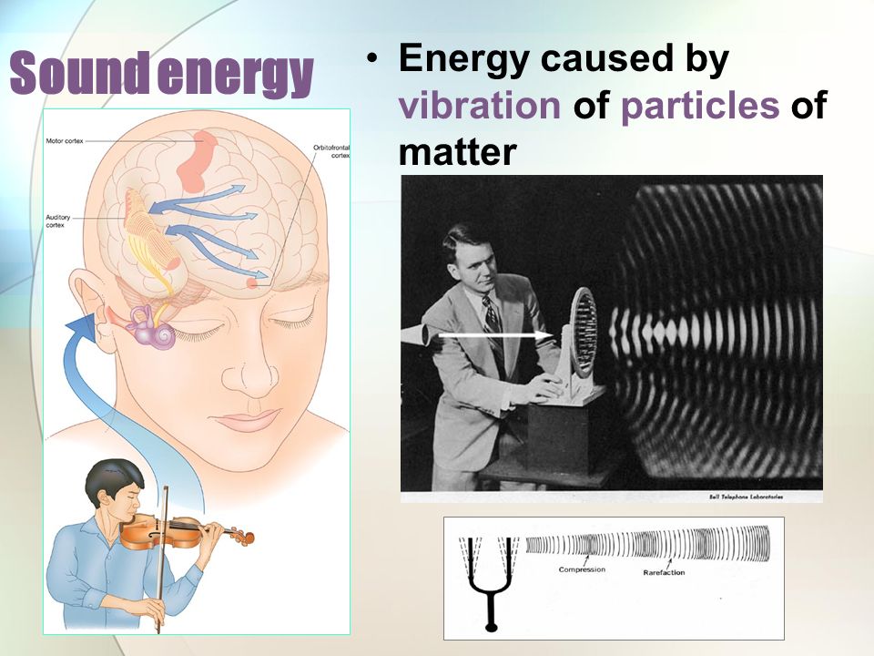 Thermal Energy Energy due to the motion of the particles in matter (Greater motion=Greater energy) o Also known as: Heat energy A hot object is one whose atoms and molecules are excited and show rapid movement.