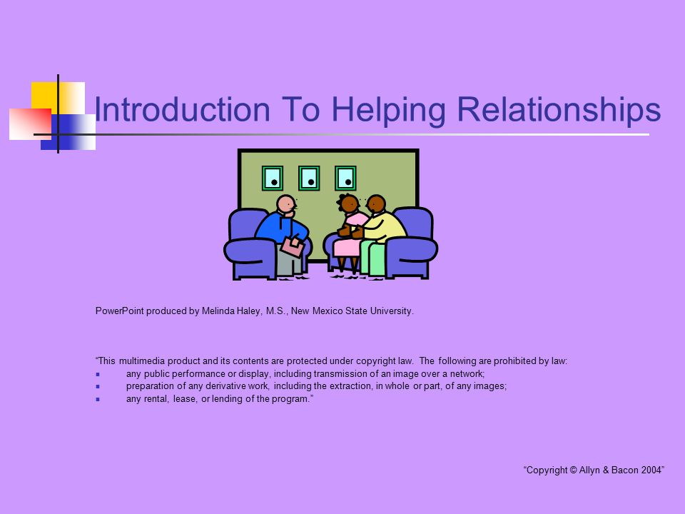 introduction to helping relationships powerpoint produced by melinda relationships powerpoint