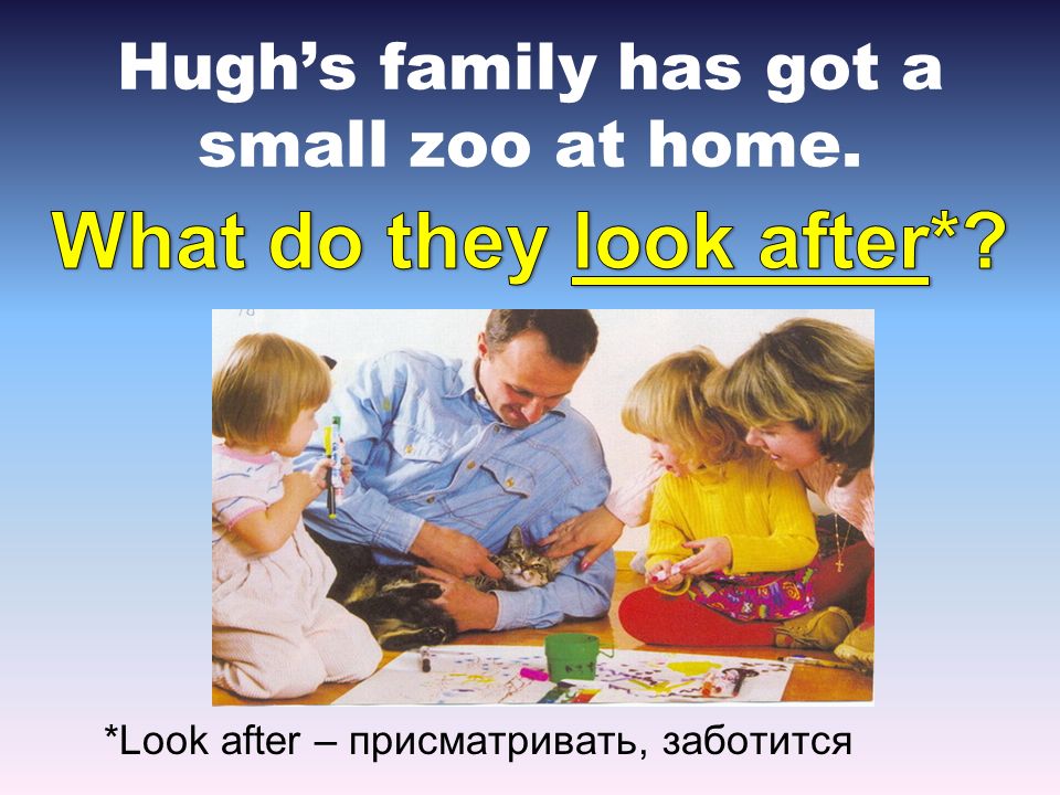 Look after. Zoo Home. Small Zoo. Family is at the Zoo. Smallest zoo
