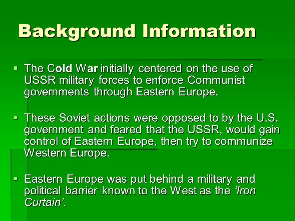 The Cold War Who is responsible?. Background Information  The Cold War is  a term that refers to the strategic and political struggle that developed  after. - ppt download