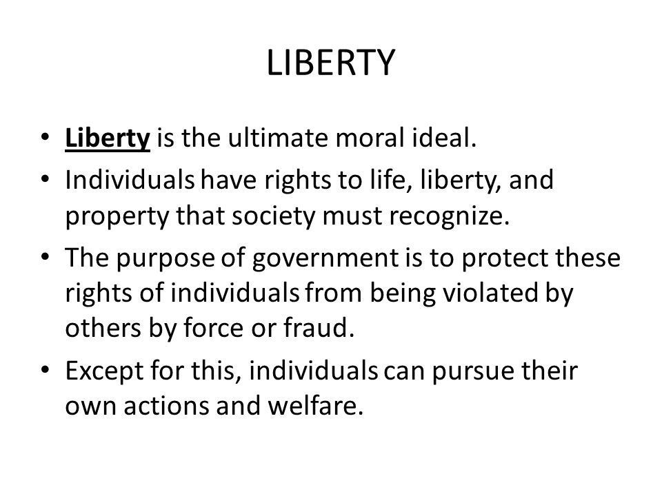 are liberty and equality compatible