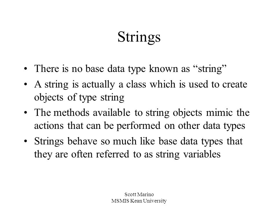 Scott Marino MSMIS Kean University MSAS5104 Programming with Data ...