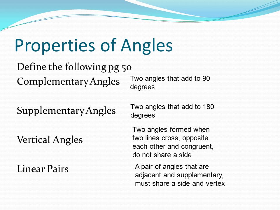 Lines And Angles - Definition, Types, Properties