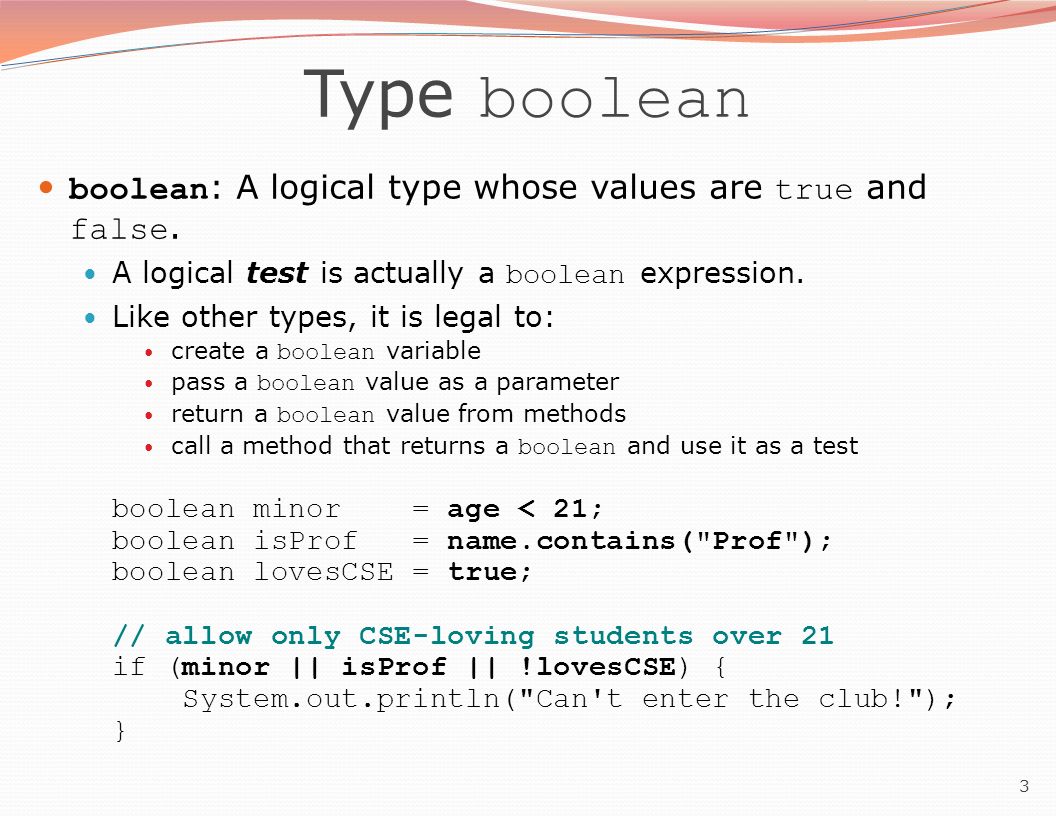 2225 Building Java Programs Chapter 225 Lecture 225-25: Boolean Logic and