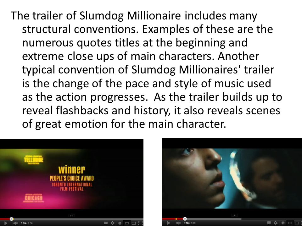 what is the theme of slumdog millionaire