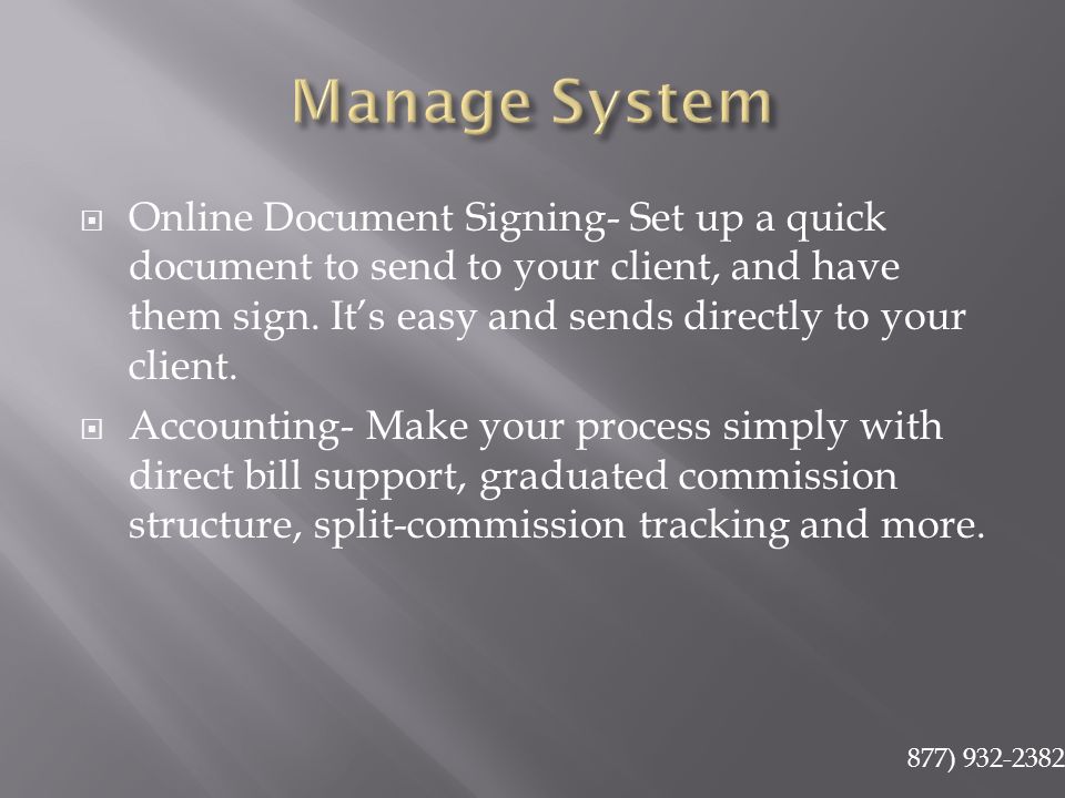  Online Document Signing- Set up a quick document to send to your client, and have them sign.