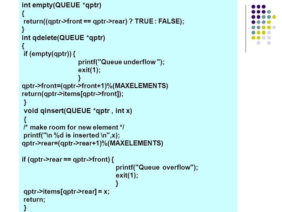 Queues EENG212 Algorithm And Data Structures. DEFINITION OF QUEUE A ...