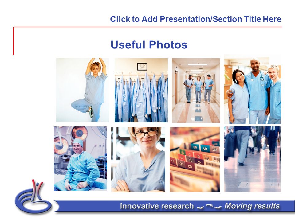 Useful Photos Click to Add Presentation/Section Title Here