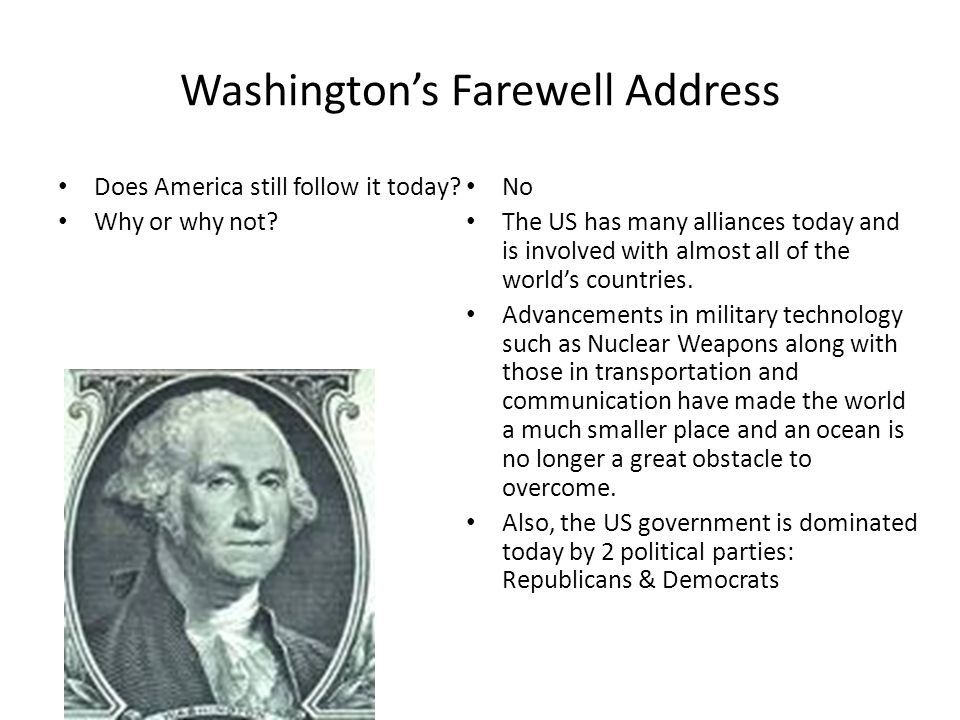 george washington farewell address quotes