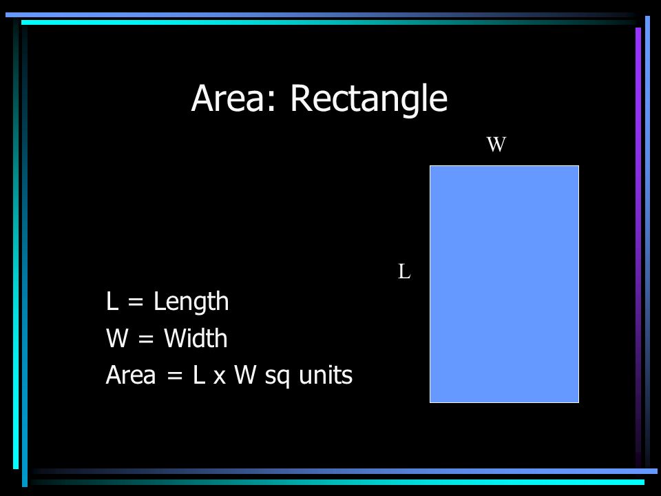 Definition: Rectangle A rectangle is a quadrilateral with four right angles.