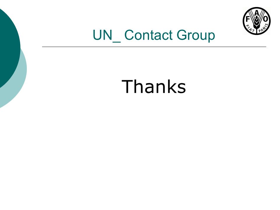 UN_ Contact Group Thanks