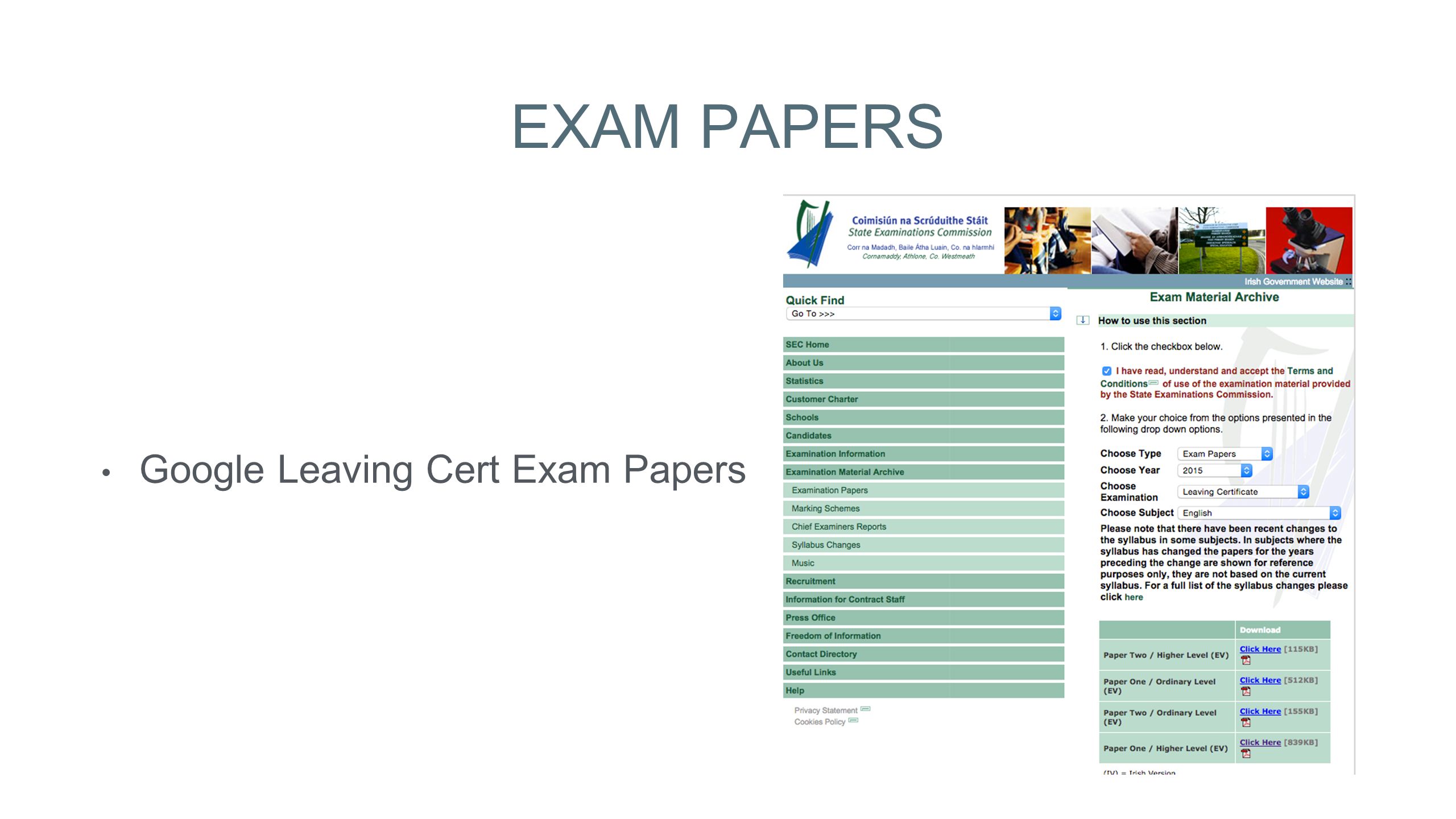 WHAT WE WILL COVER Introduction to “Knowing What to Study” Revision  checklists Exam Papers Marking Schemes. - ppt download