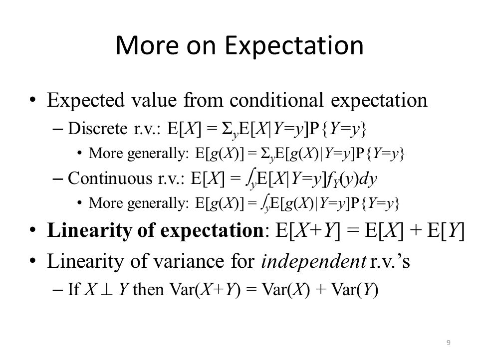 Probability Refresher Events Events As Possible Outcomes Of An Experiment Events Define The Sample Space Discrete Or Continuous Single Throw Of A Ppt Download