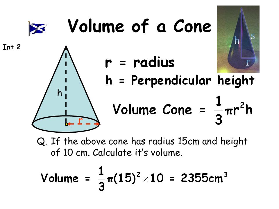 The Sphere The Cone Any Prisms Volume Of Solids Int 2 Composite Prisms Ppt Download