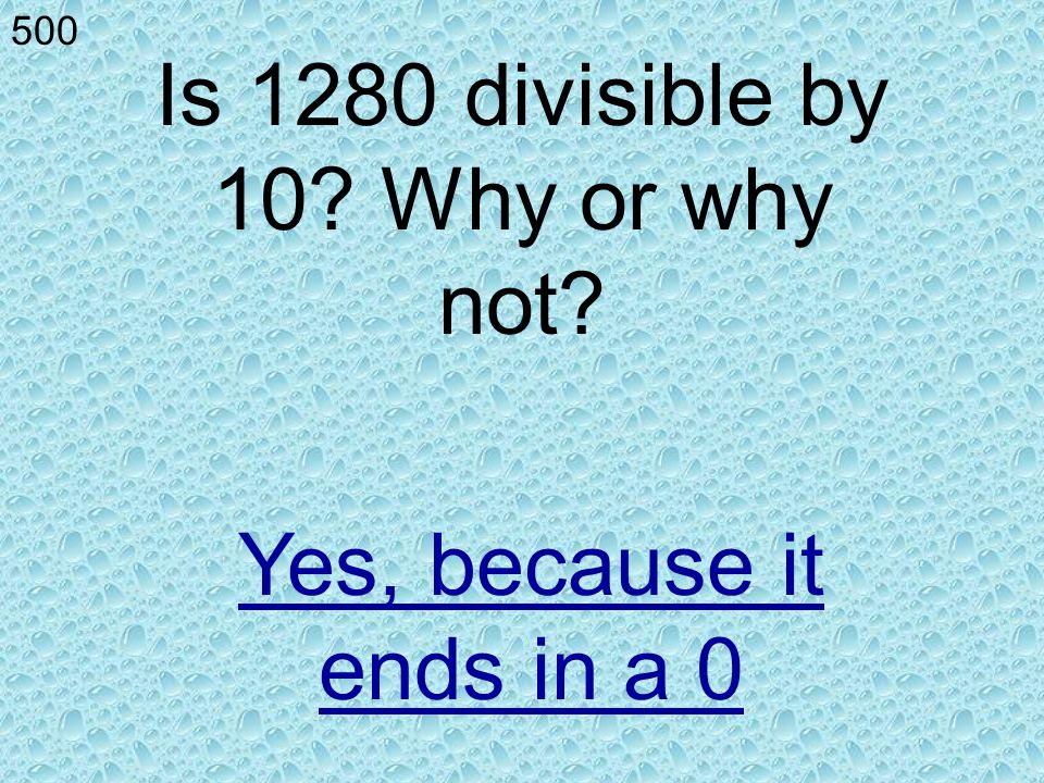 The rule for divisibility by 3 Add the digits and see if the number is divisible by 3 400