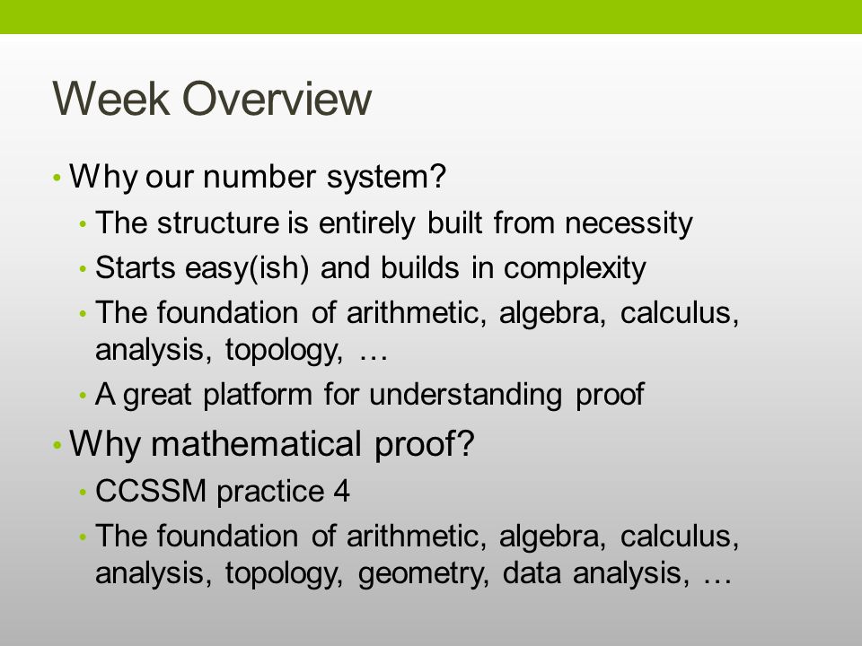 Number Systems Twssp Monday Welcome Fill Out A Notecard - 