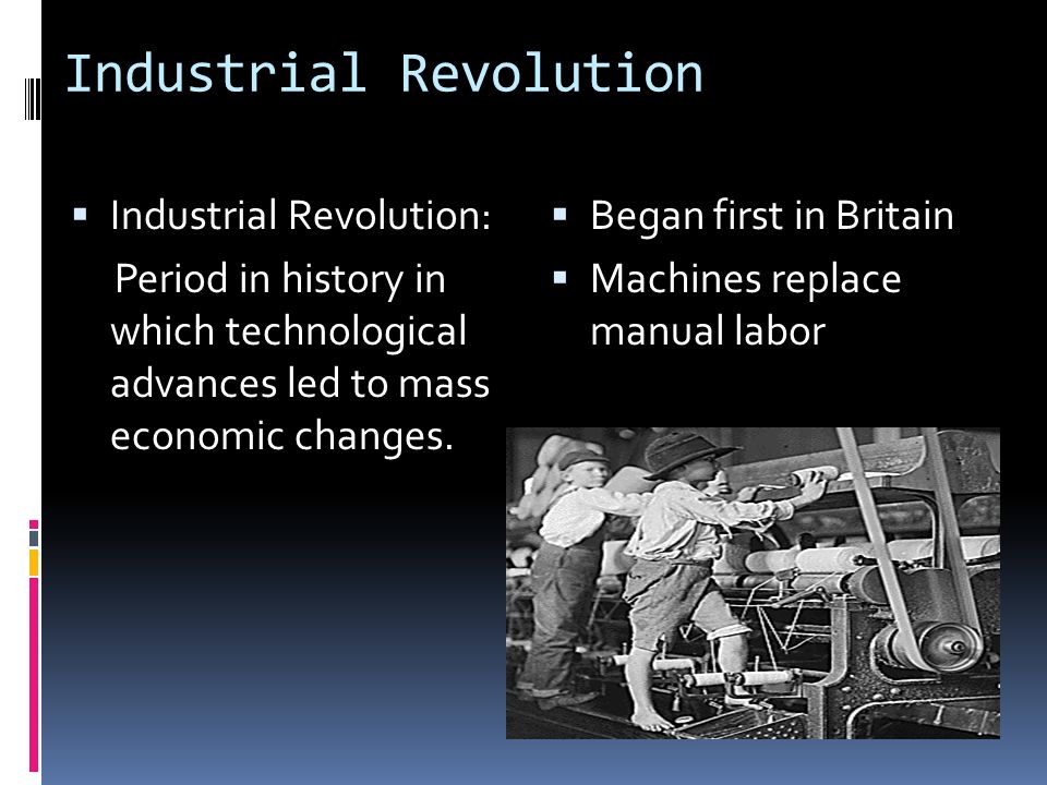 Positive And Negative Effects Of The Industrial Revolution Chart