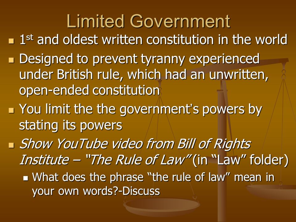 Mr. Calella Constitutional Law U.S. Constitutional Principles. - Ppt ...