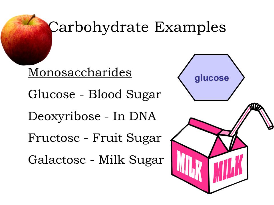 Carbohydrate Function - Used for Energy - Some provide structure