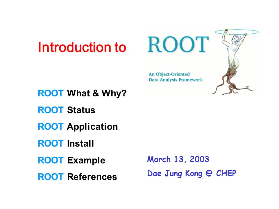 root application example