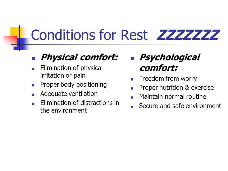 Rest And Sleep Sleep Deprivation Symptoms Physical Decreased