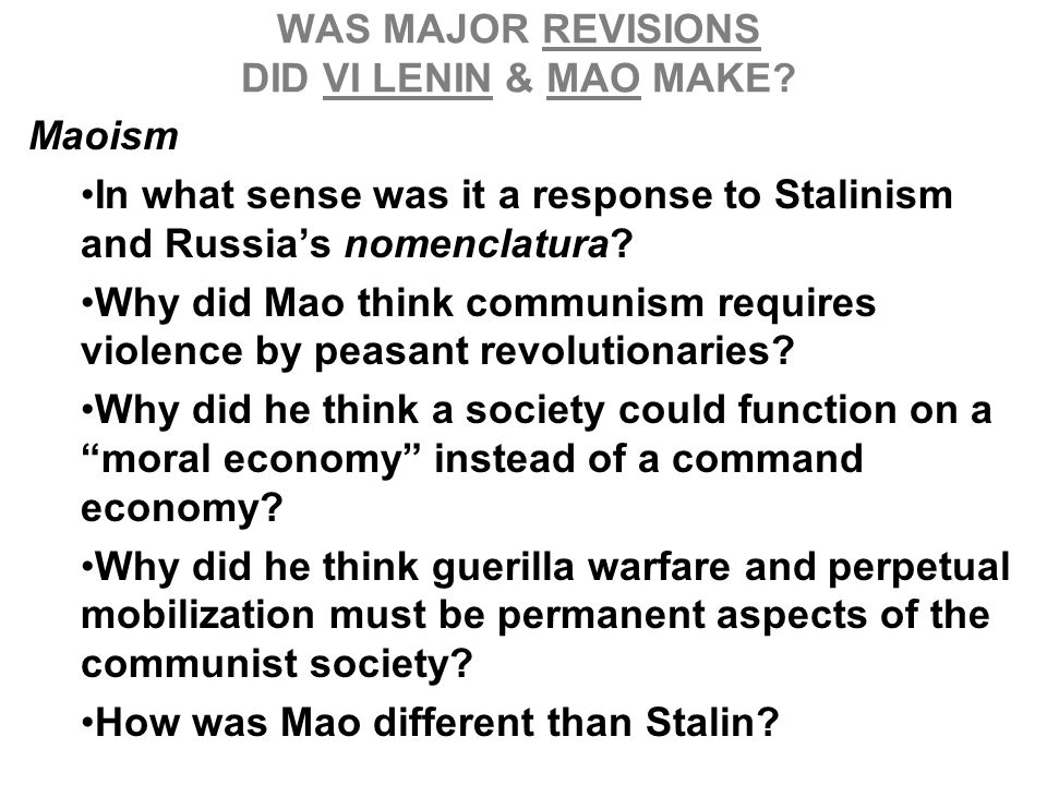 what are the tenets of marxism