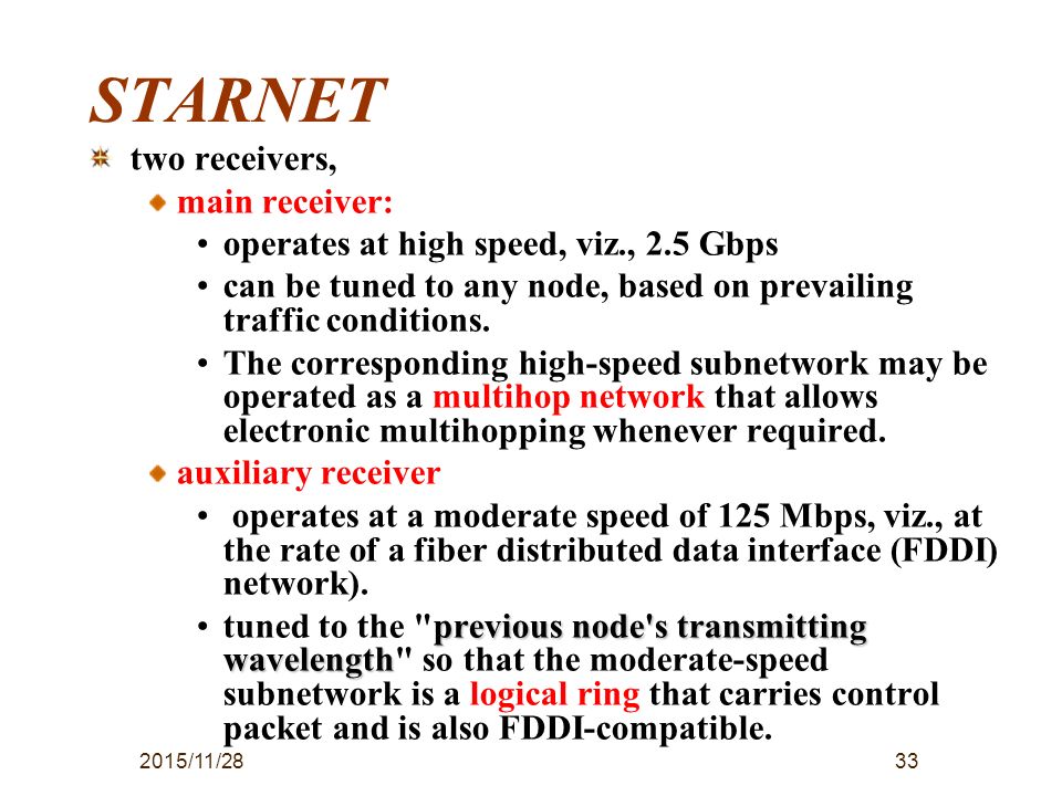 lambdanet in optical network