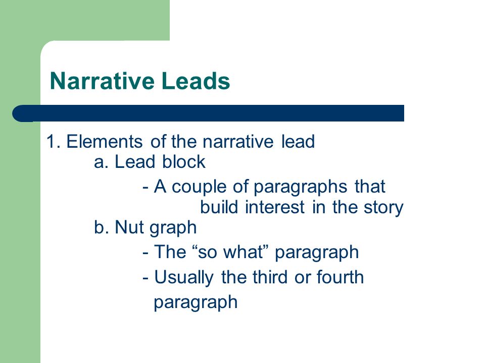narrative journalism examples