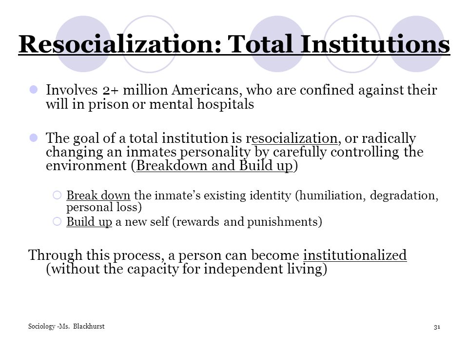 total institution definition