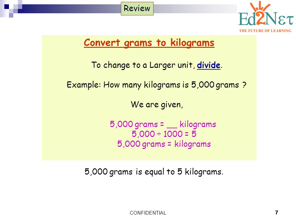 Confidential 1 Area And Perimeter Grade 4 2 Let S Warm Confidential7 Review Convert Grams To Kilograms Change A Larger Unit Divide