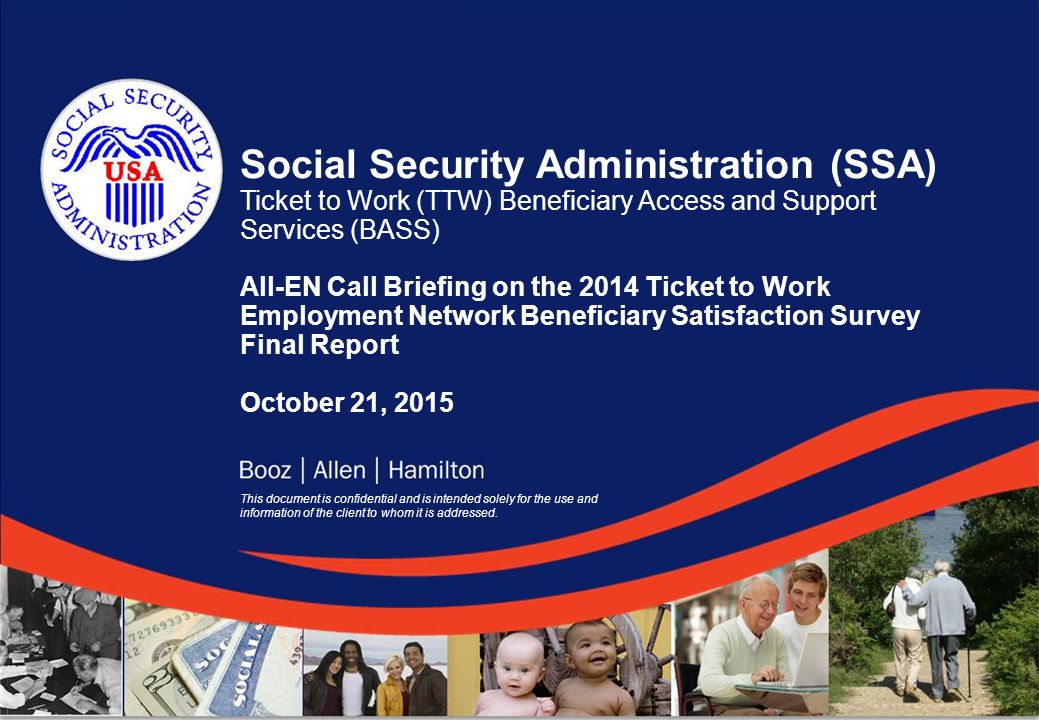 0 Social Security Administration (SSA) Ticket to Work (TTW) Beneficiary