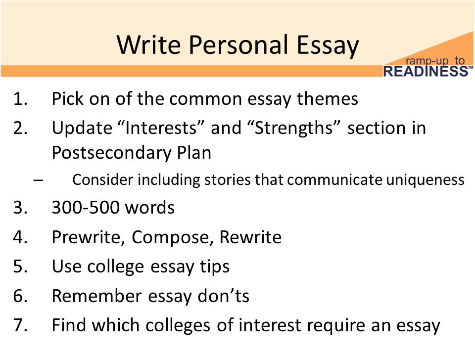 college essays 11 th grade postsecondary visits and admissions 3 college essay themes