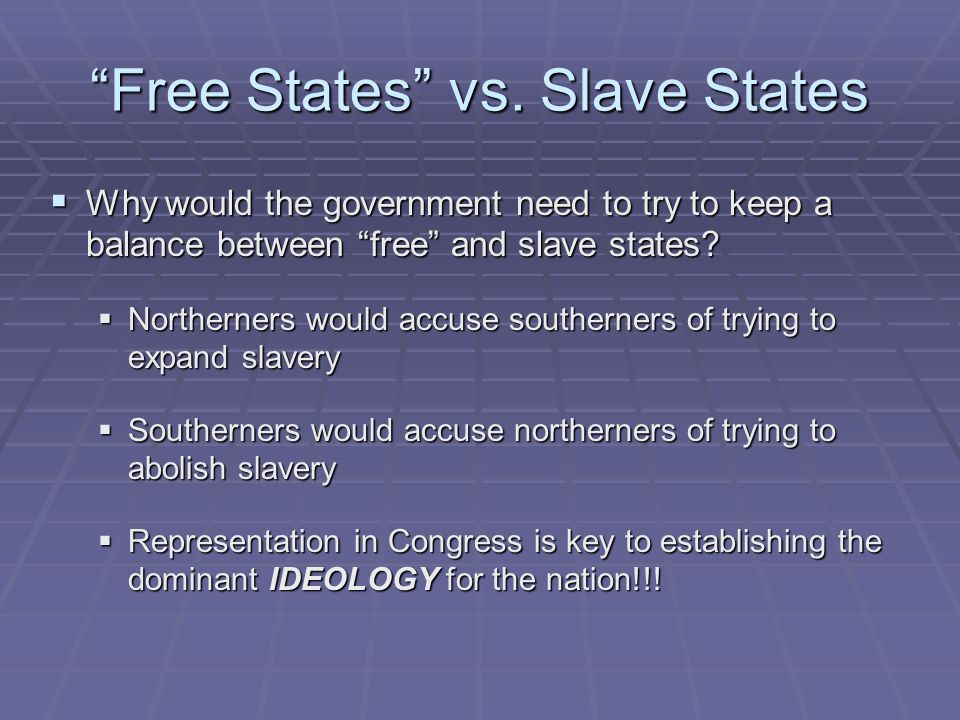 Free States vs.