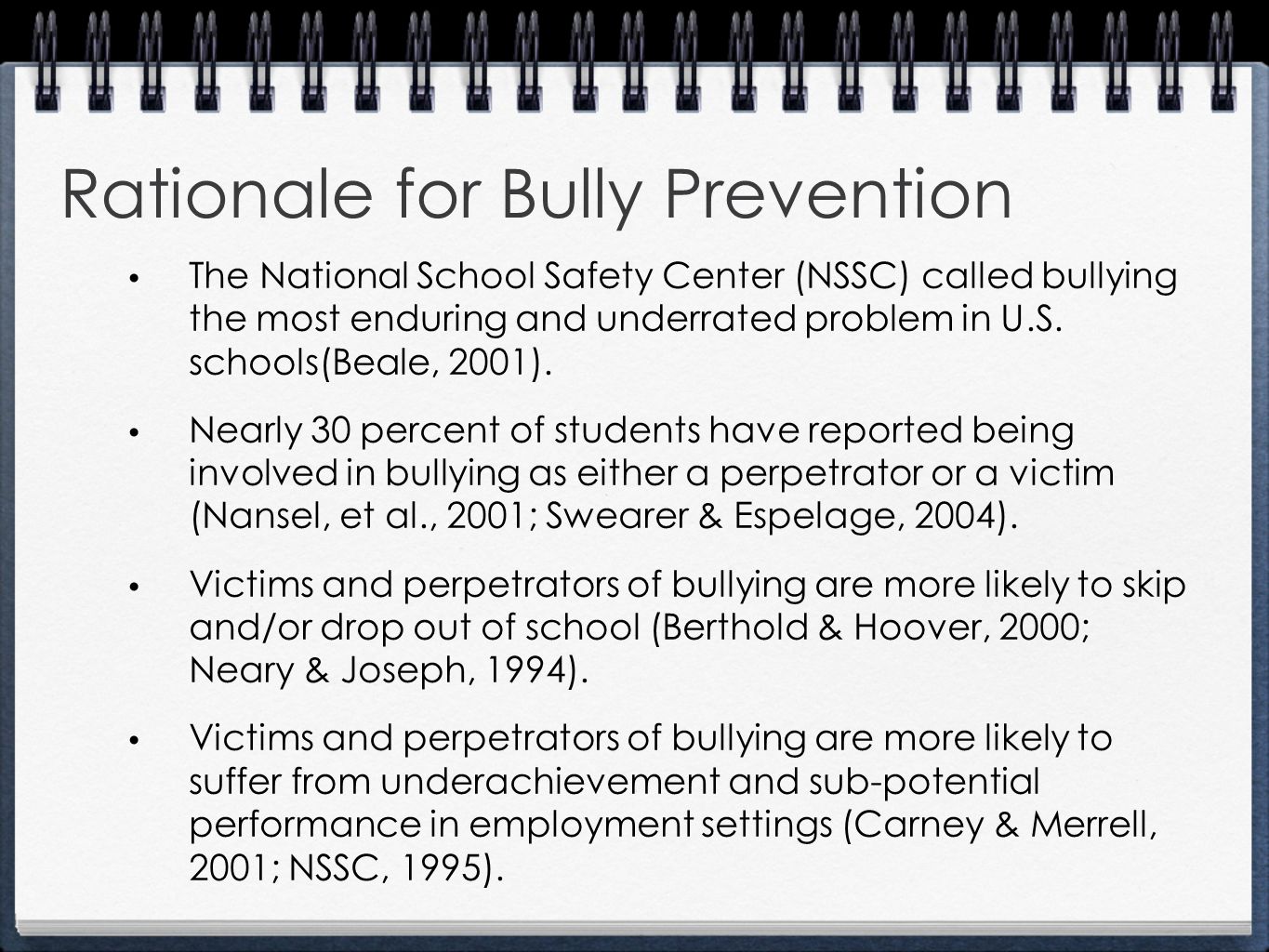 Bully Prevention In Positive Behavior Intervention and Support. - ppt  download