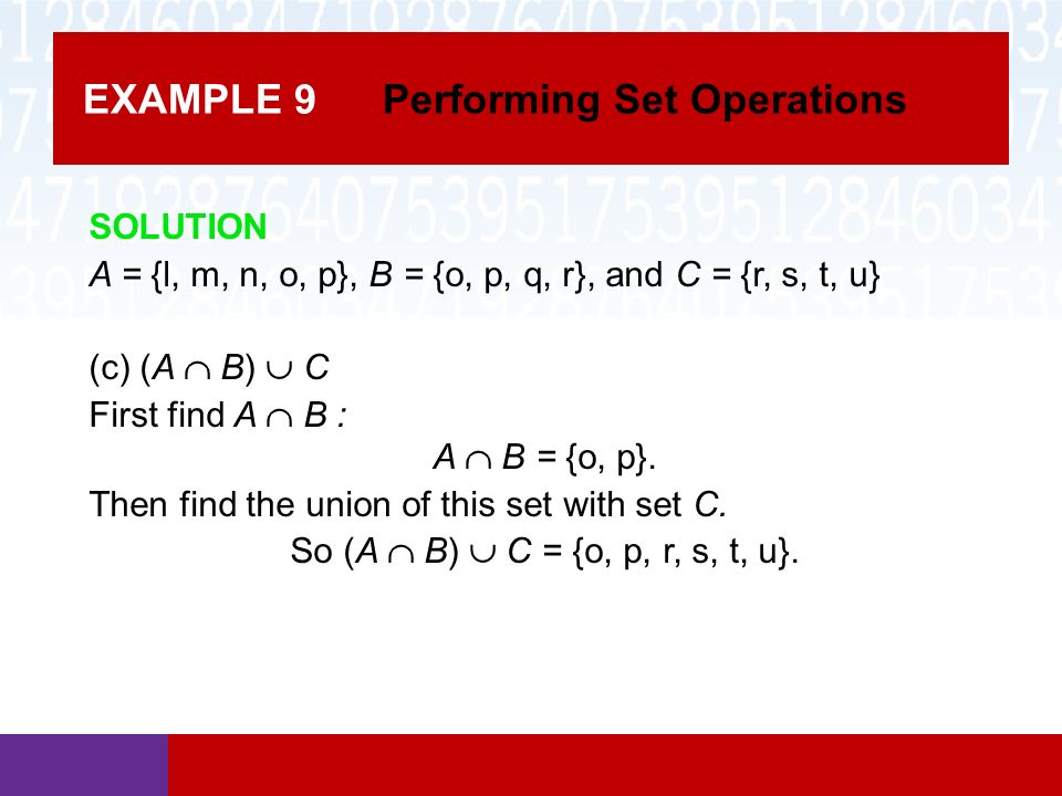 Section 2 2 Subsets And Set Operations Math In Our World Ppt Download