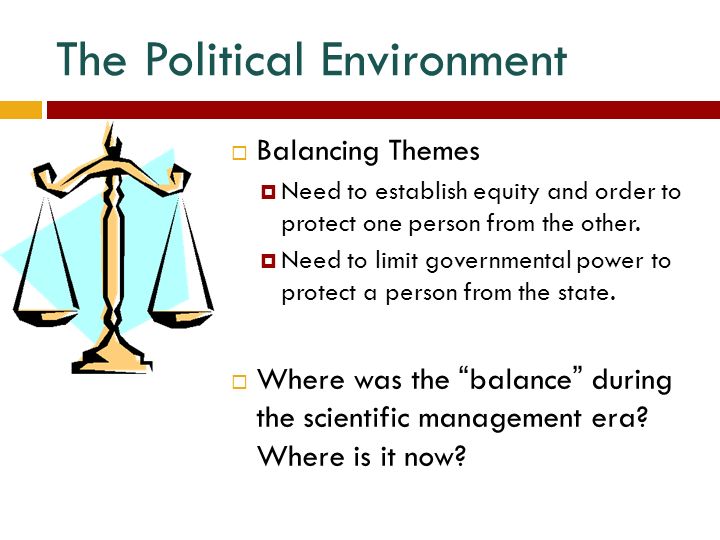 the political environment the economic environment the social retrospect theme