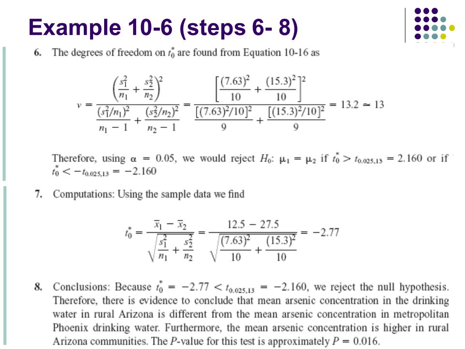 Example 10-6 (steps 6- 8)