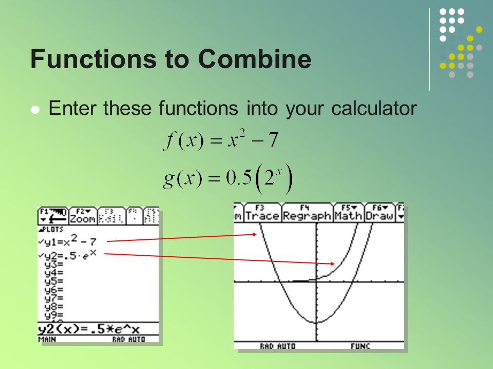 Combining functions calculator deals