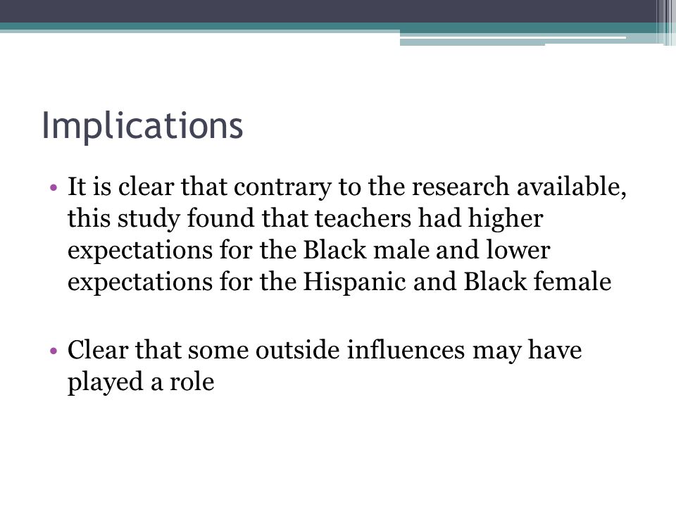 Teachers Lower Expectations For Black >> Teachers Expectations Of Middle School Students By Melissa Teachers Lower Expectations For Black >> Teachers Expectations Of Middle School Students By Melissa