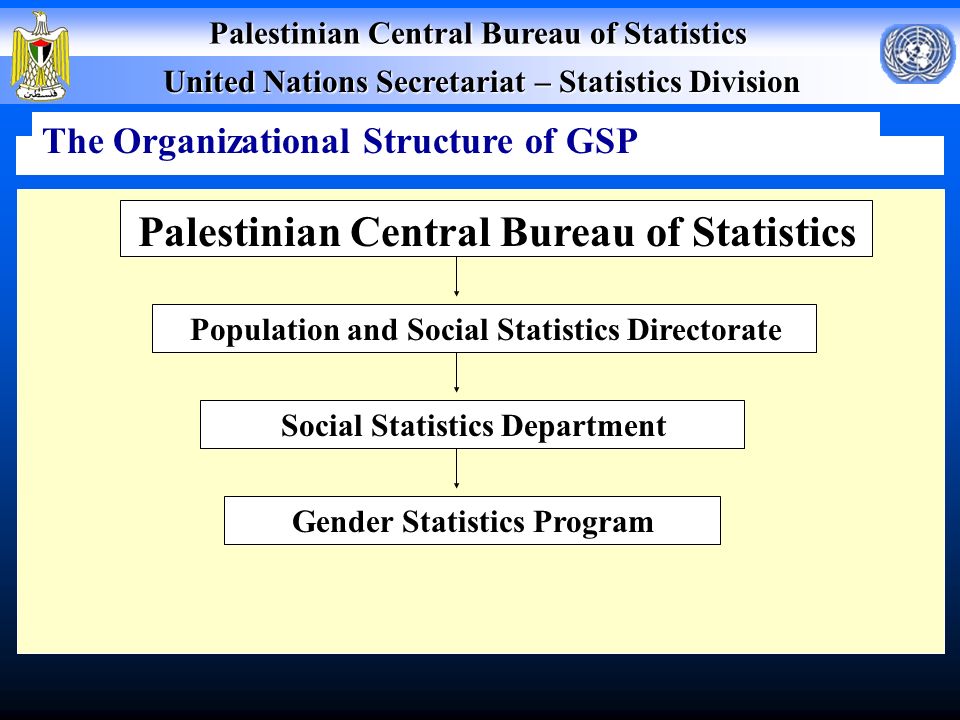 Palestinian Central Bureau of Statistics United Nations Secretariat –  Statistics Division Inter-Agency and Expert Group Meeting on the  Development of. - ppt download