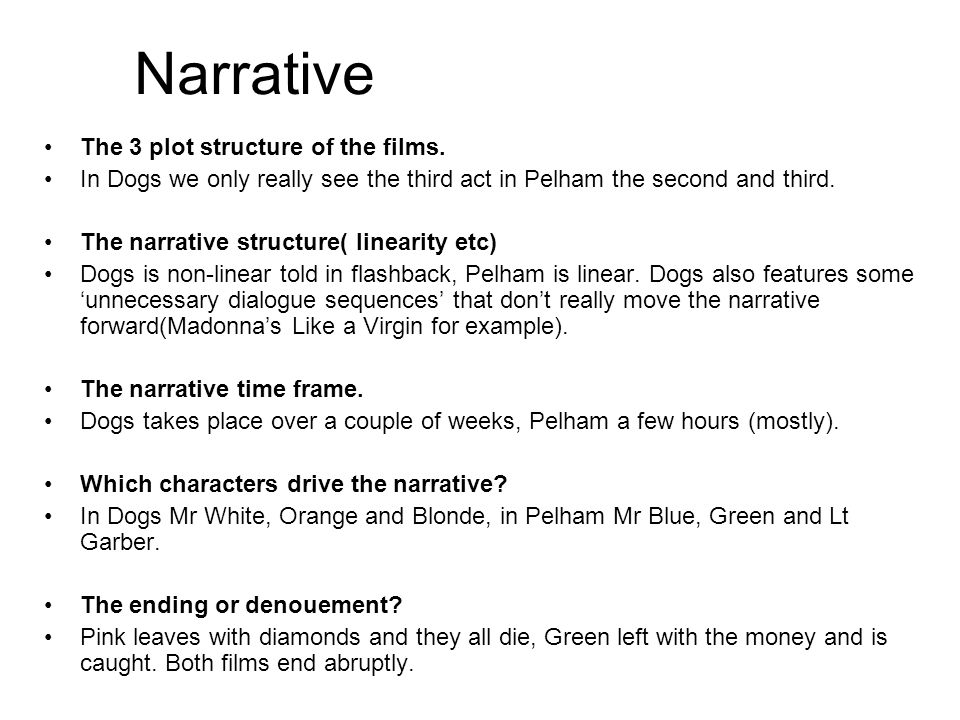 reservoir dogs meaning An introduction to the literary analysis of narrative structure of reservoir dogs