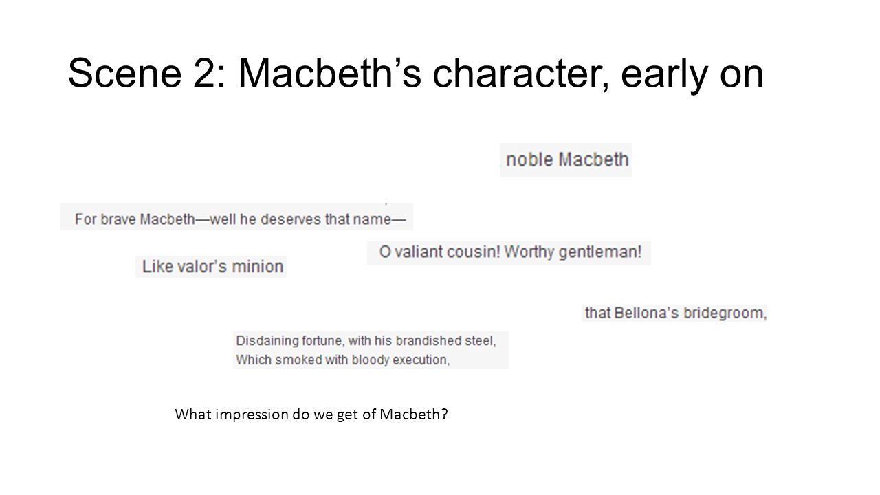 macbeths character flaw