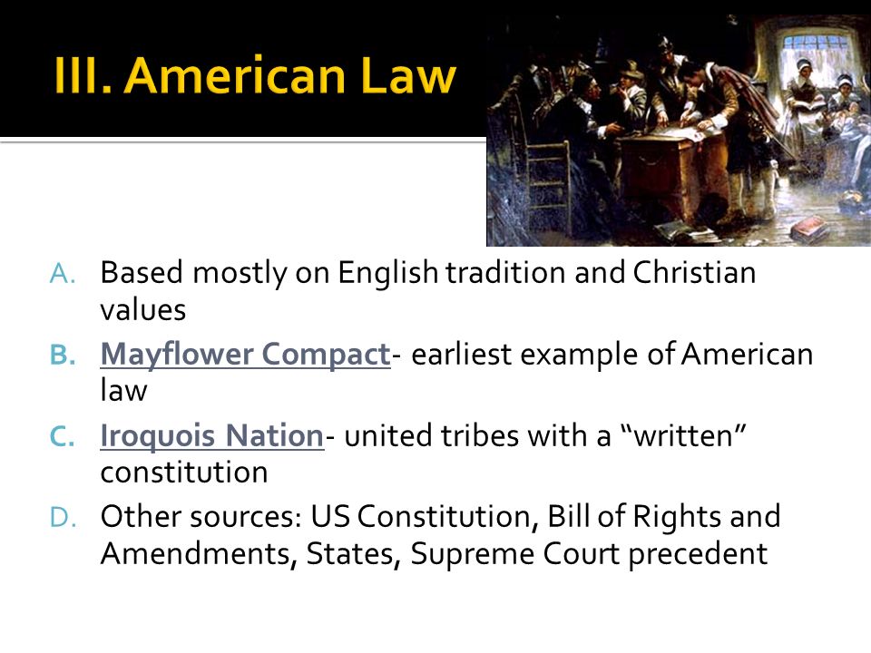 “Sources of Our Laws” (15.1). A. Hammurabi’s Code- first written code ...