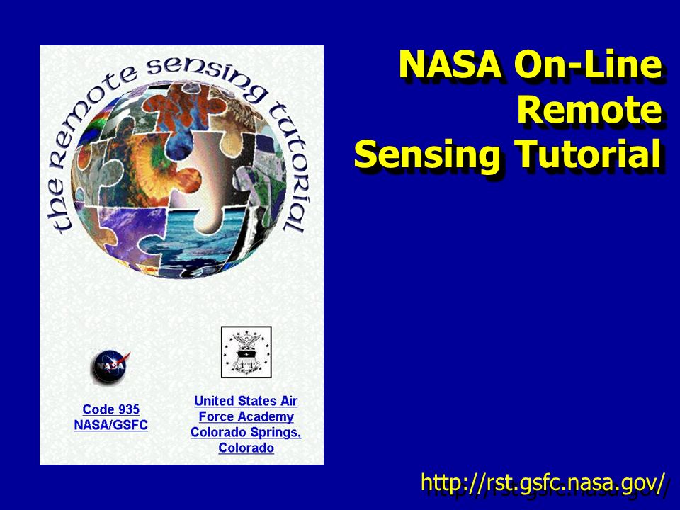 NASA On-Line Remote Sensing Tutorial