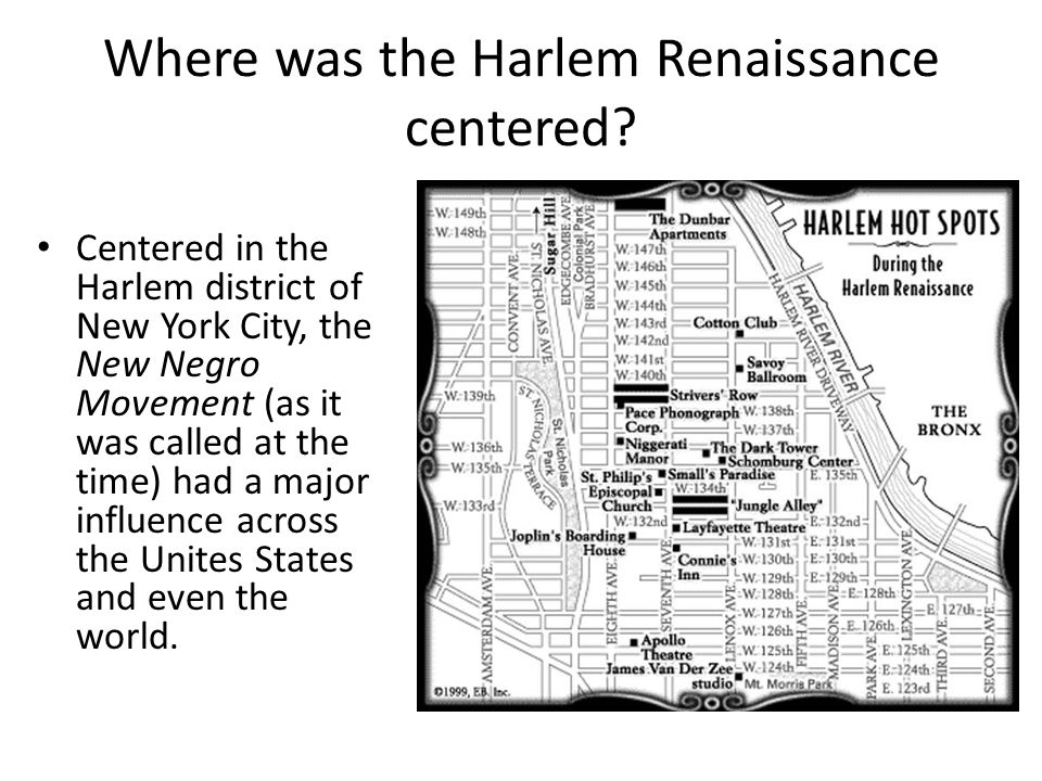 Where was the Harlem Renaissance centered.
