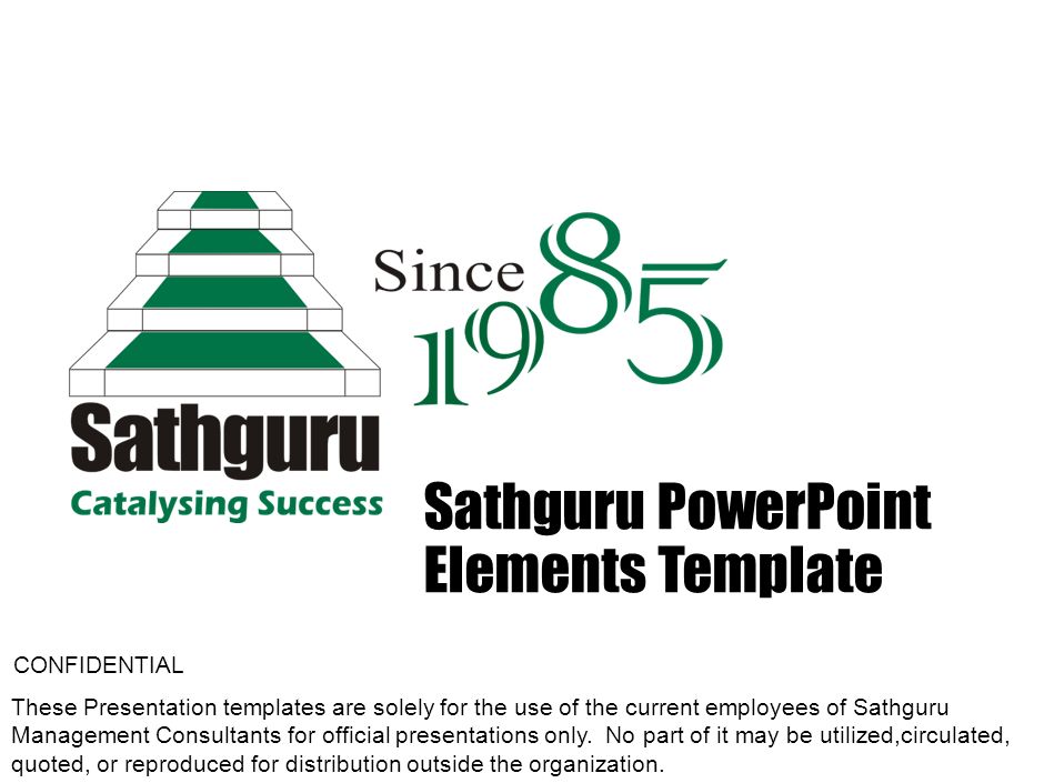 sathguru powerpoint elements template confidential these official presentation templates