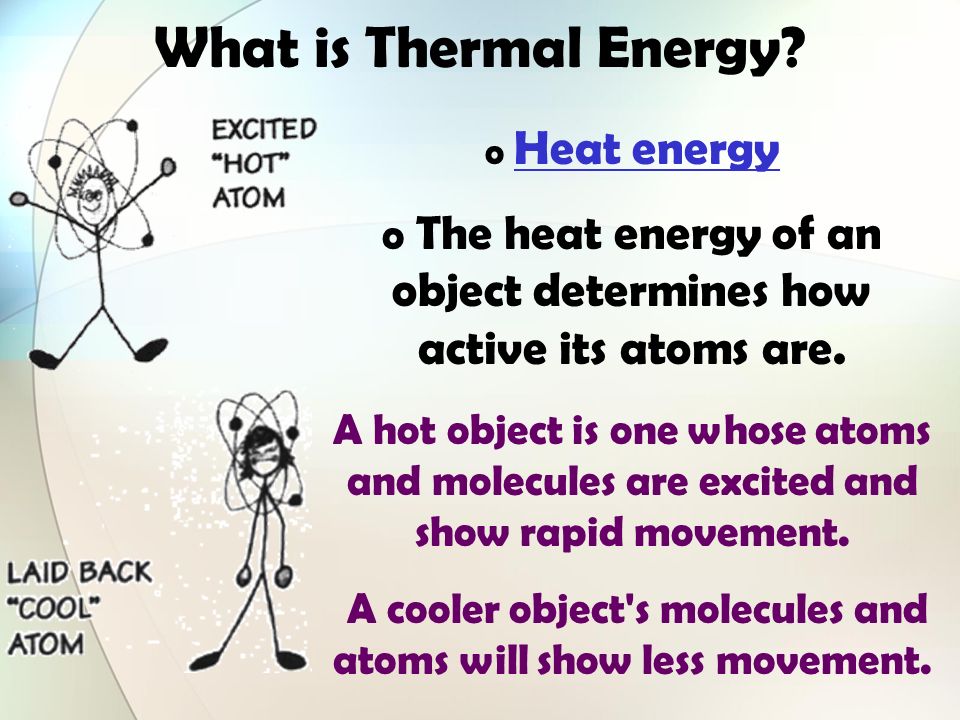 Examples of Chemical Energy